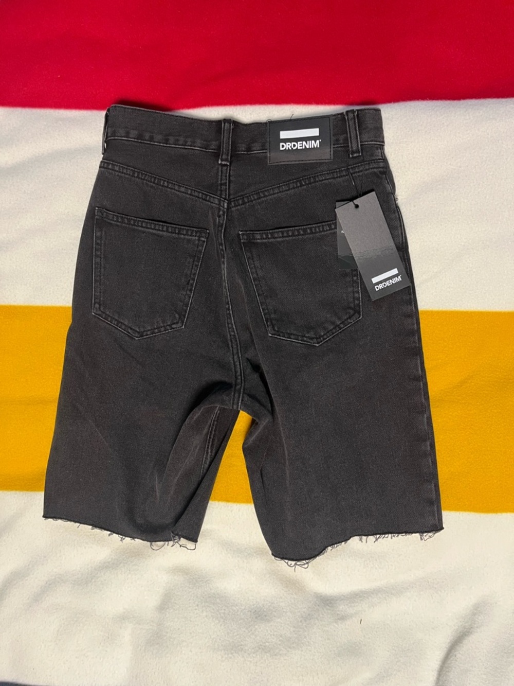 Dr. Denim NWT Echo Cutoff Black Denim Shorts - Size 27